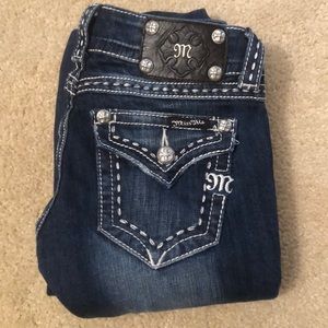 Miss Me Boot Cut Jeans Size 26